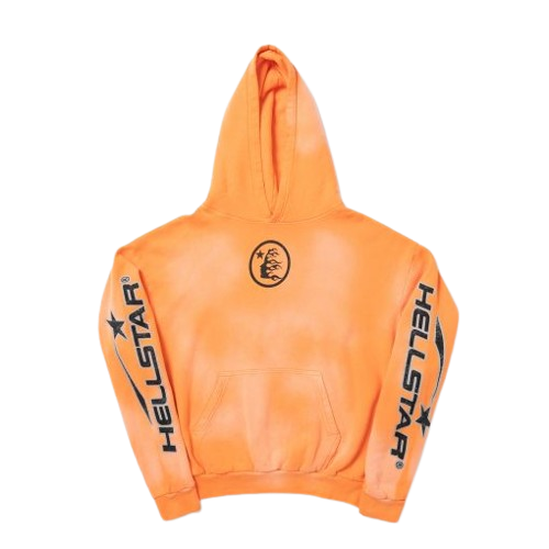 Hellstar Fire Orange Hellstar Hoodie