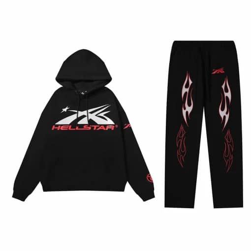 Hellstar Racer Tracksuit Vintage-Black
