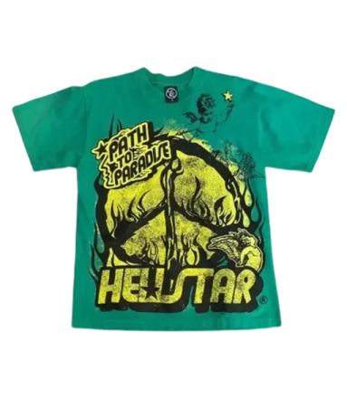 Hellstar Path To Paradise Green T Shirt