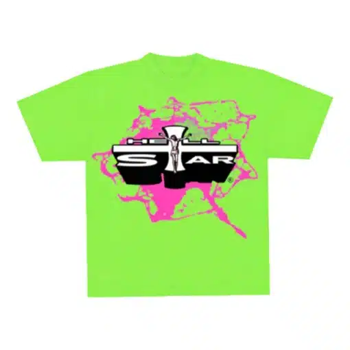 Green Hellstar Studios Jesus Emblem T-Shirt