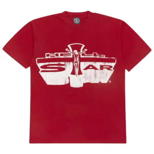 Hellstar Studios Jesus Emblem Sleeve T Shirt